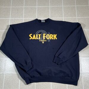 Vintage Salt Fork State‎ Park Crewneck Sweatshirt 2000s Size XXL